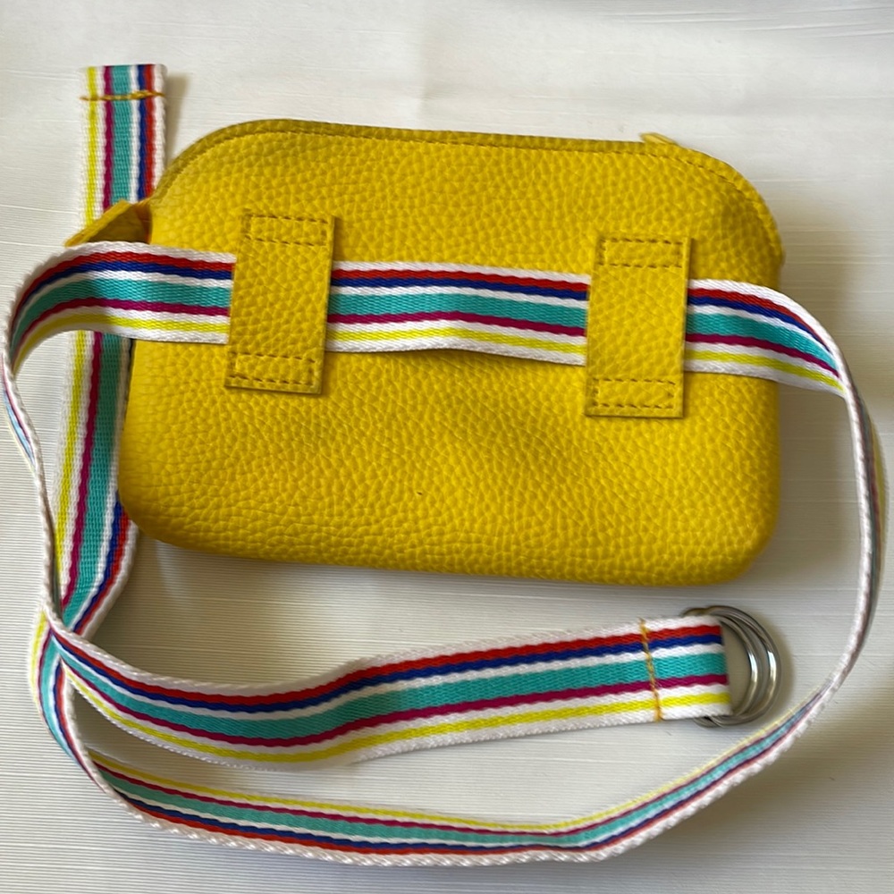Nordstrom yellow belt funny bag